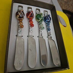 cheese butter spreaders wild eye designs new in packages